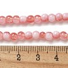 Crackle Glass Beads Strands GLAA-U001-4mm-13-4
