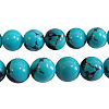 Synthetic Turquoise Beads Strands X-Z0NDC011-1-2