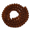 Transparent Glass Beads Strands EGLA-A044-T6mm-MD02-3