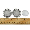 DIY Blank Tibetan Style Alloy Pendants Making Kit DIY-FS0005-80C-4