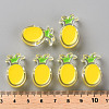 Transparent Enamel Acrylic Beads TACR-S155-002H-4