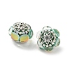 Acrylic Rhinestone Rondelle Beads CLAY-NH0003-02AS-01-2