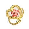 Brass Adjustable Rings for Women RJEW-G265-10G-C03-1