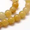 Natural Old Topaz Jade Beads Strands X-G-F364-06-8mm-3