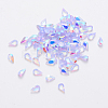 Transparent Resin Rhinestone Cabochons MRMJ-T047-10D-2