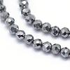 Terahertz Stone Beads Strands G-E411-15-3mm-3