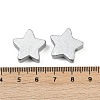 Spray Painted Wood Beads WOOD-F017-01B-3
