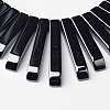 Grade AAA Non-magnetic Synthetic Hematite Rectangle Beads G-M076-03-1