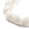 Synthetic Coral Carved Beads Strands CORA-C003-13B-03-3
