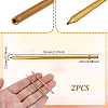 2Pcs Brass Needle AJEW-GA0008-82-2