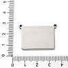 304 Stainless Steel Connector Cabochon Settings STAS-Z201-04P-02-3