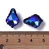 AB Color Plated Electroplate Glass Pendants EGLA-O003-06C-11-3