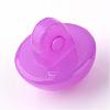 Imitation Jelly Acrylic Shank Buttons JACR-Q028-03-2