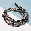 Synthetic Turquoise Dyed Beads Strands LS-G-P507-05F-2