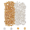 400Pcs 2 Colors Alloy Beads FIND-HY0002-75-1