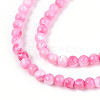 Dyed Natural Trochid Shell/Trochus Shell Beads Strands SSHEL-T017-13E-3