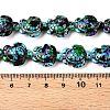 Synthetic Turquoise Dyed Beads Strands G-P507-05A-2-2