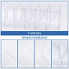 5-grid Plastic Bookends ODIS-WH0038-295-4
