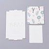 Kraft Paper Boxes and Necklace Jewelry Display Cards LS-CON-L016-A06-2