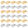 30Pcs 2 Colors Brass Cufflinks for Men FIND-HY0003-47-1