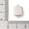 Synthetic Opal Connector Charms KK-S370-04P-3