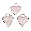 Natural Rose Quartz Faceted Pendants G-Z154-01P-06-1