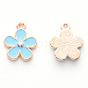 Alloy Enamel Charms ENAM-R059-02-RS-2
