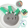 Plastic Lowercase Letter Clay Stamp Sets DIY-WH0591-269A-4