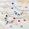 72Pcs 12 Colors Handmade Glass European Beads GLAA-DC0001-55-5