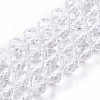 Natural Quartz Crystal Beads Strands G-S345-10mm-35-2