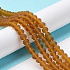 Transparent Glass Beads Strands EGLA-A034-T6mm-MD02-2