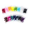 15 Colors Transparent Glass Beads FGLA-JQ0001-01-6mm-1