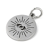 Non-Tarnish 304 Stainless Steel Charms STAS-L279-027P-2