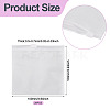 20Pcs Transparent PVC Storage Resealable Bags ABAG-TADJ0001-02-5