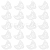 20Pcs PET Tattoo Stencil Templates AJEW-WH20141-12-7
