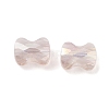 Electroplate Glass Beads GLAA-D016-16E-2