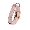 Nylon Dog Collar with Rose Gold Iron Quick Release Buckle PW-WG25675-10-1