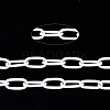 Spray Painted Iron Paperclip Chains CH-S126-001A-4