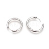 Tarnish Resistant 304 Stainless Steel Hoop Earrings X-EJEW-P177-P-06-1