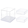 SUPERFINDINGS Transparent Acrylic & Plastic Display Box CON-FH0001-43-1