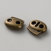 Zinc Alloy Smooth Buckles AJEW-WH0435-14AB-1