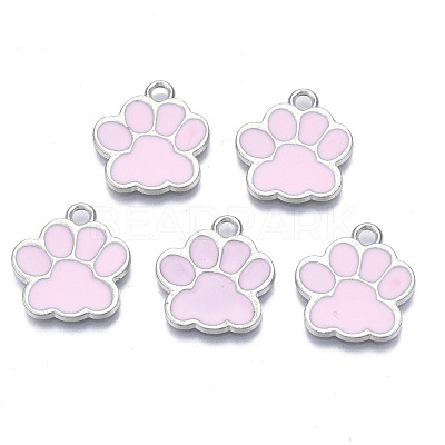 Alloy Enamel Pendants ENAM-T016-22P-RS-1