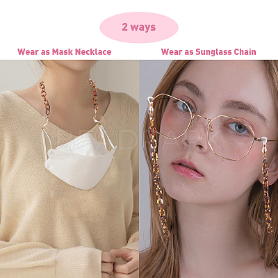 Eyeglasses Chains AJEW-NB0002-03-1