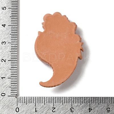 Cartoon Tribe Theme Opaque Resin Decoden Cabochons RESI-M043-01H-1