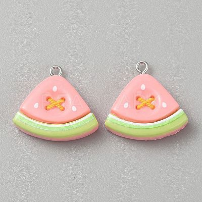 Opaque Resin Pendants LS-CRES-CJC0011-004C-P-1