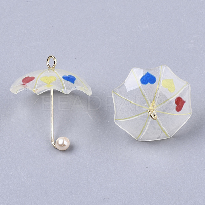 Printed Acrylic Pendants KY-S163-093B-02-1