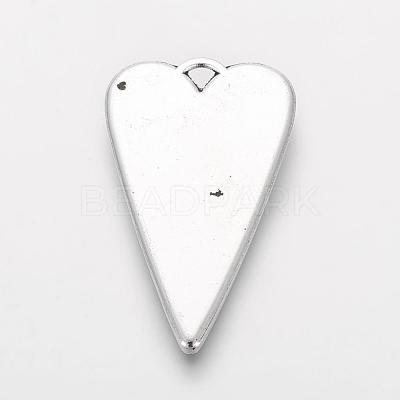 Tibetan Style Alloy Big Pendant Cabochon Settings LF11251Y-1
