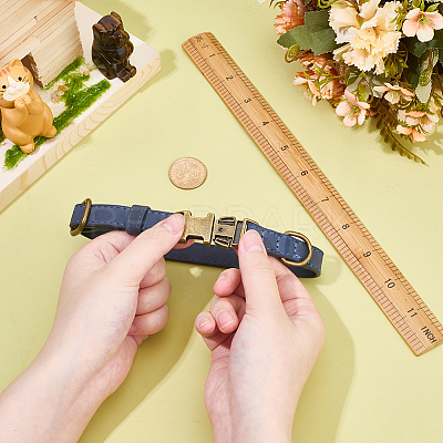 PU Leather Dog Collar AJEW-WH20070-093A-04-1