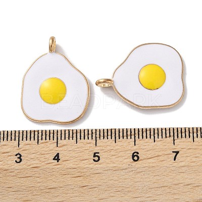 Alloy Enamel Pendants ENAM-O001-06B-G-1