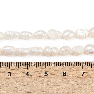 Natural Cultured Freshwater Pearl Beads Strands PEAR-P064-20H-02A-1